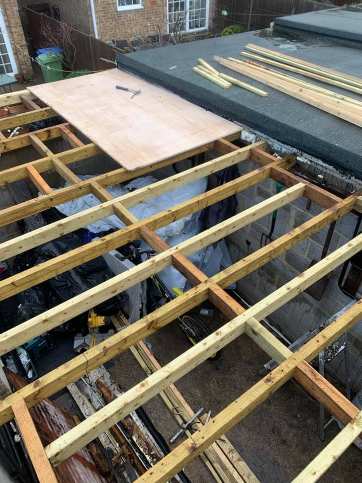 Roofing project photo