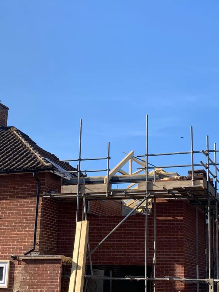 Roofing project photo